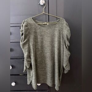 Max Studio Dark Olive sweater